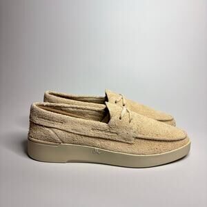 Sperry X John Legend Signature Boat Shoe in Cream